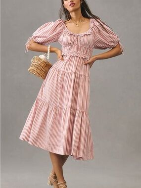 off shoulder bow dress Girl's Off Shoulder Bow Front Puff Dress – Faeriesty